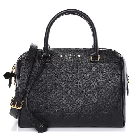 louis vuitton speedy bandouliere black|speedy 25 bandouliere empreinte.